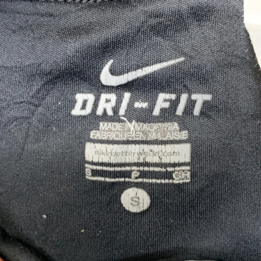Nike Dri Fit Running Shorts Womens Small Black Stretch Logo Elastic Waist Sport